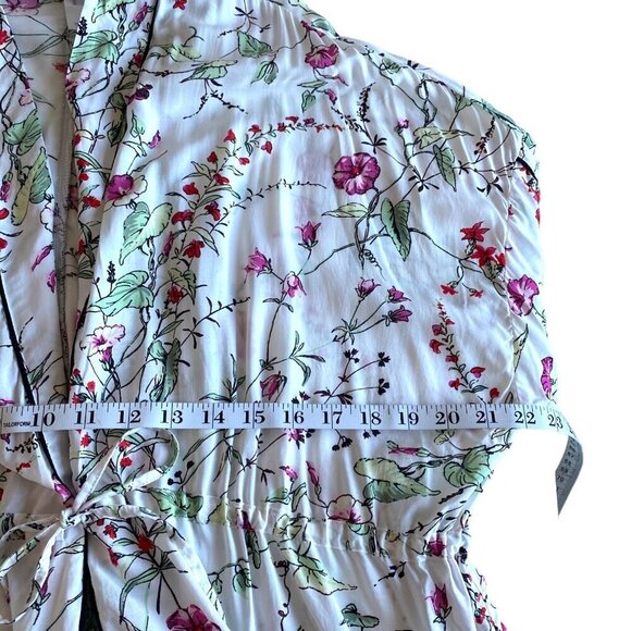 GapBody  Kimono Robe With Pockets & Tassels‎ XS/S Cottagecore Floral - Picture 5 of 10